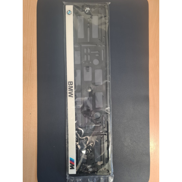 SINGLE MSPORT BMW NUMBER PLATE SURROUND