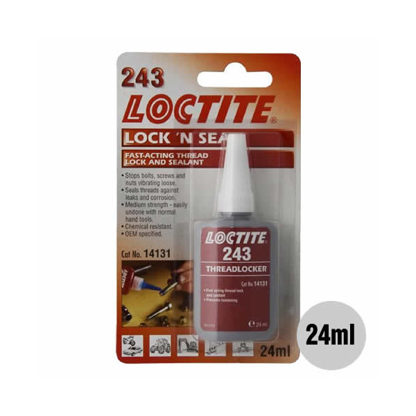243 LOCTITE LOCK \'N\' SEAL THREADLOCK SEALANT 24ML